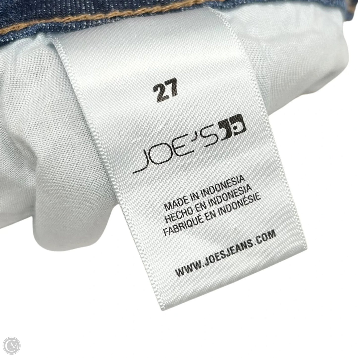 Jeans Straight By Joes Jeans In Blue Denim, Size: 4