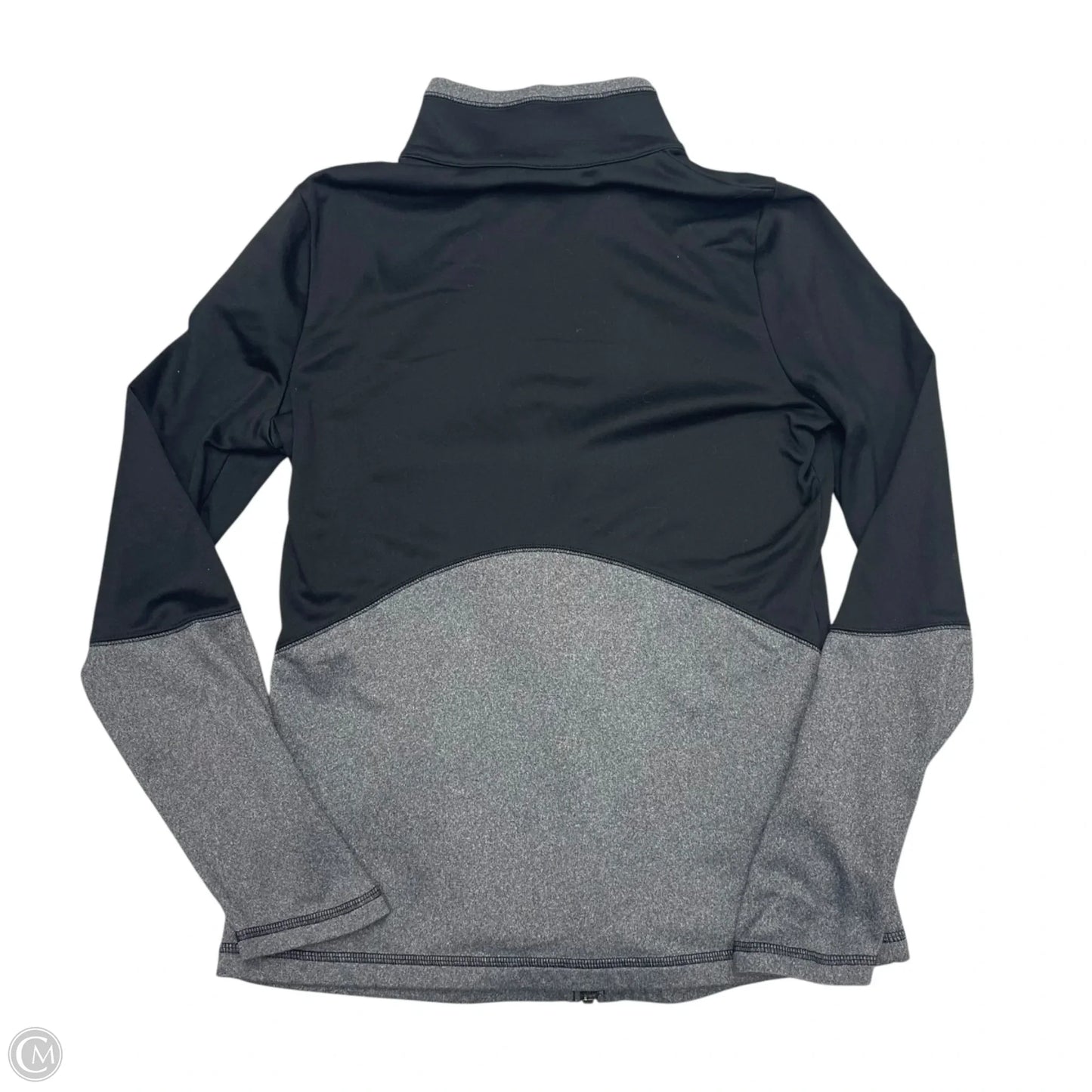 Athletic Jacket By The North Face In Black & Grey, Size: S