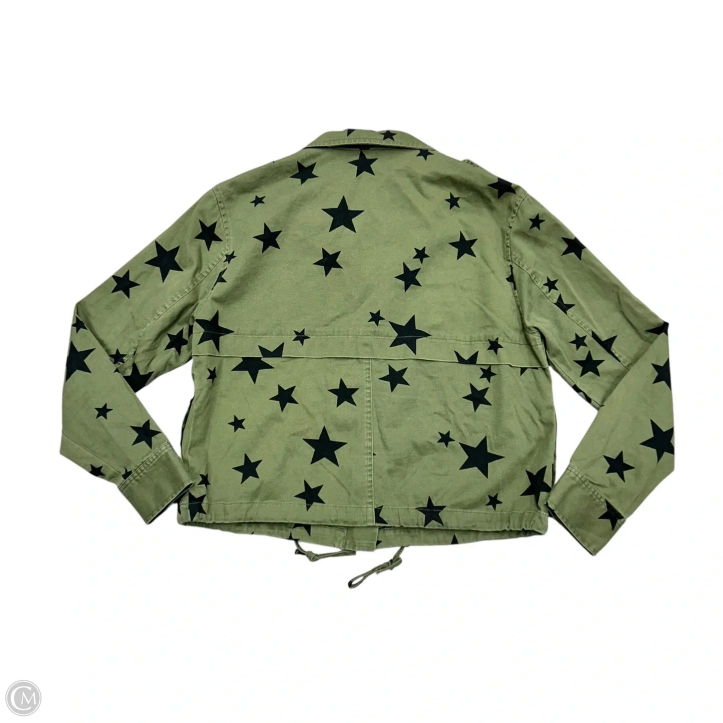 Jacket Denim By Indigo Saints In Green Denim, Size: M