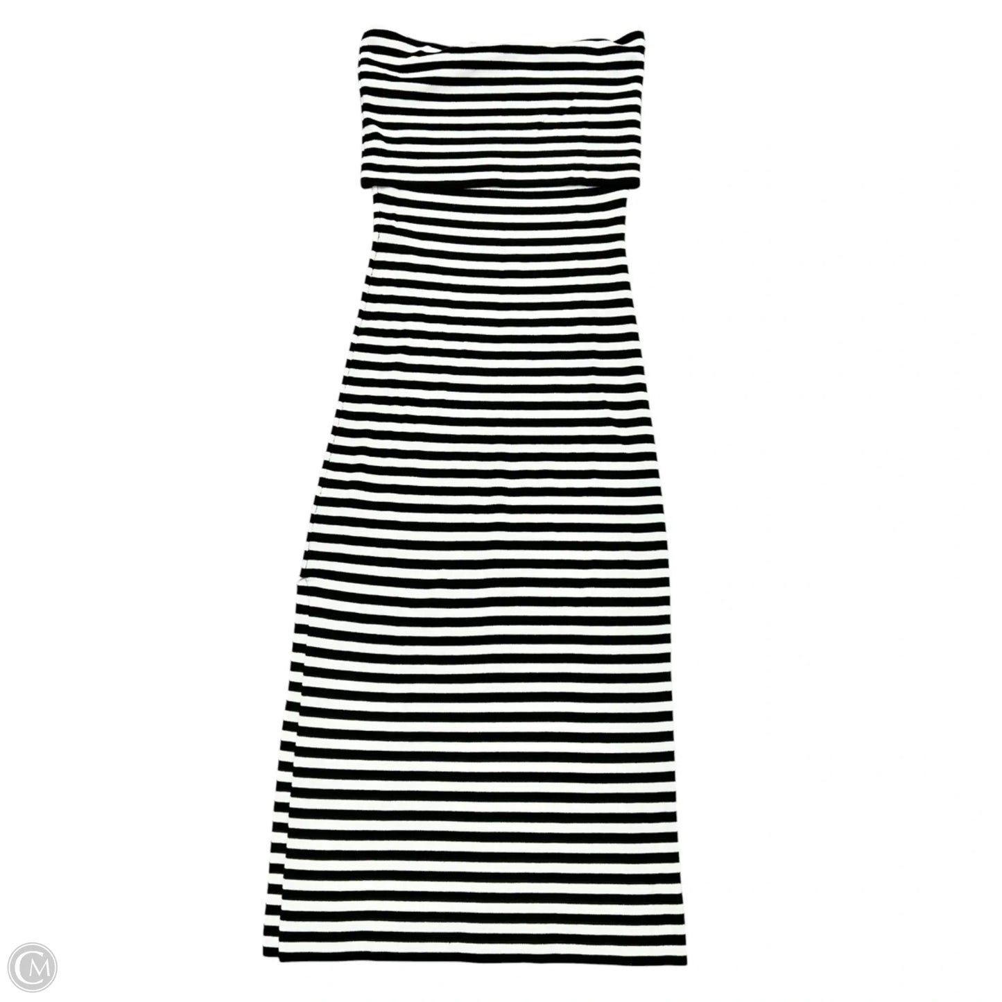 Dress Casual Maxi By Evereve In Black & White, Size: M
