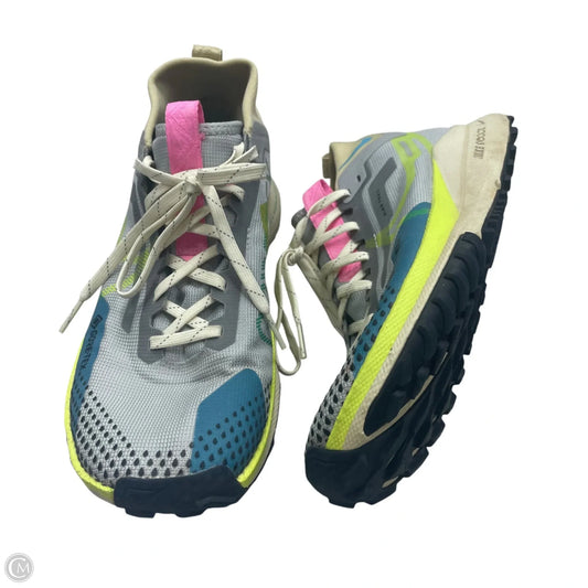 Shoes Athletic By Nike In Blue & Grey, Size: 8