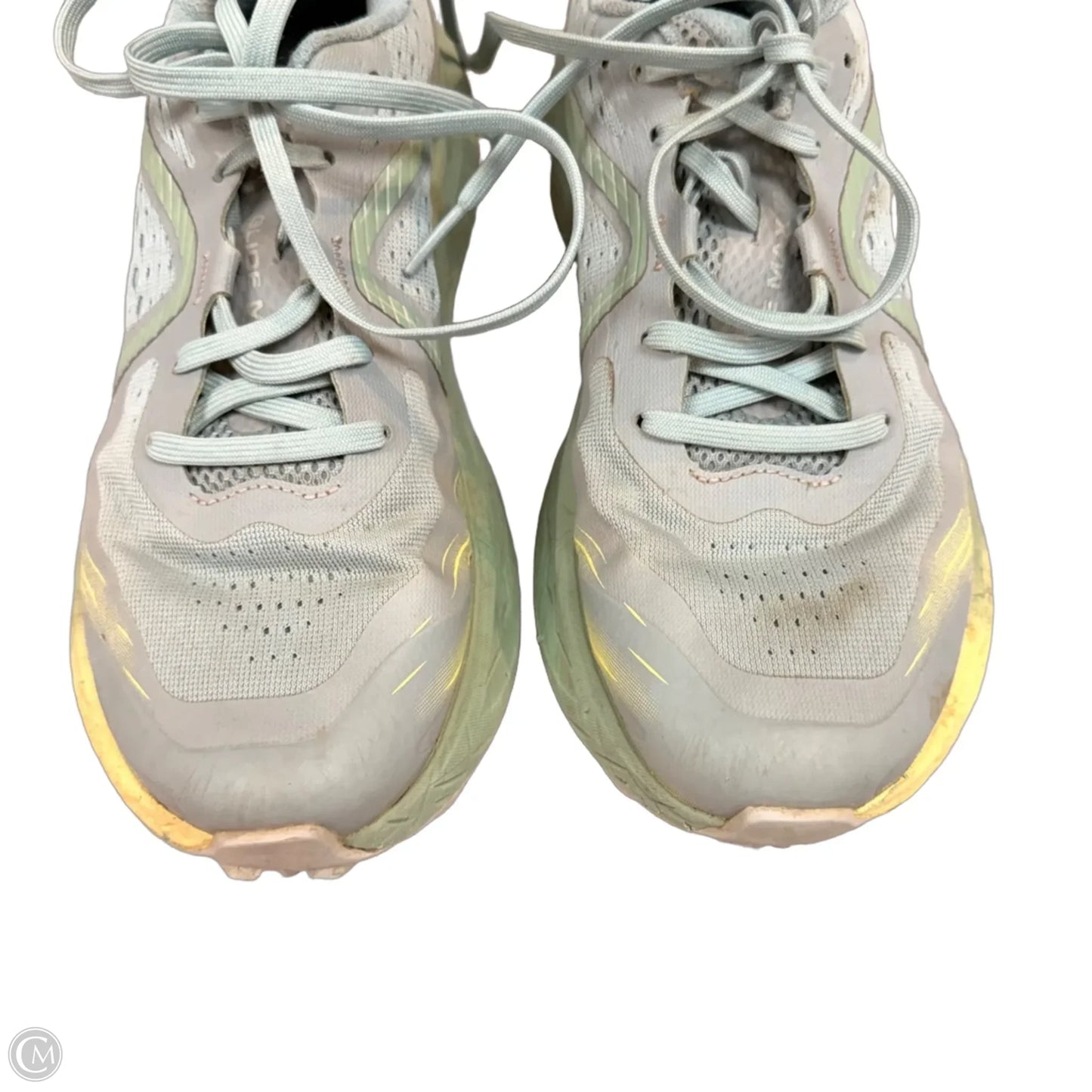 Shoes Athletic By Salomon In Green, Size: 7