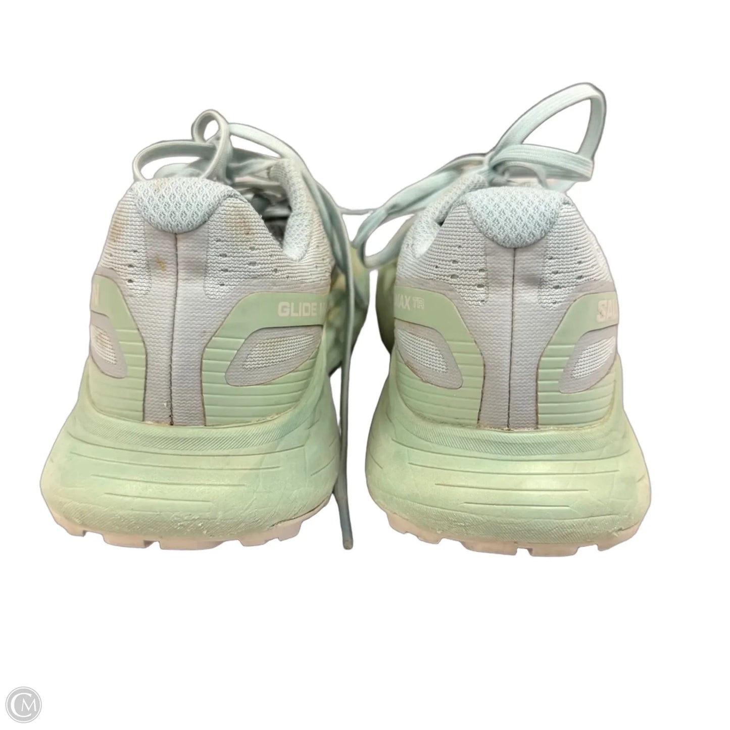Shoes Athletic By Salomon In Green, Size: 7