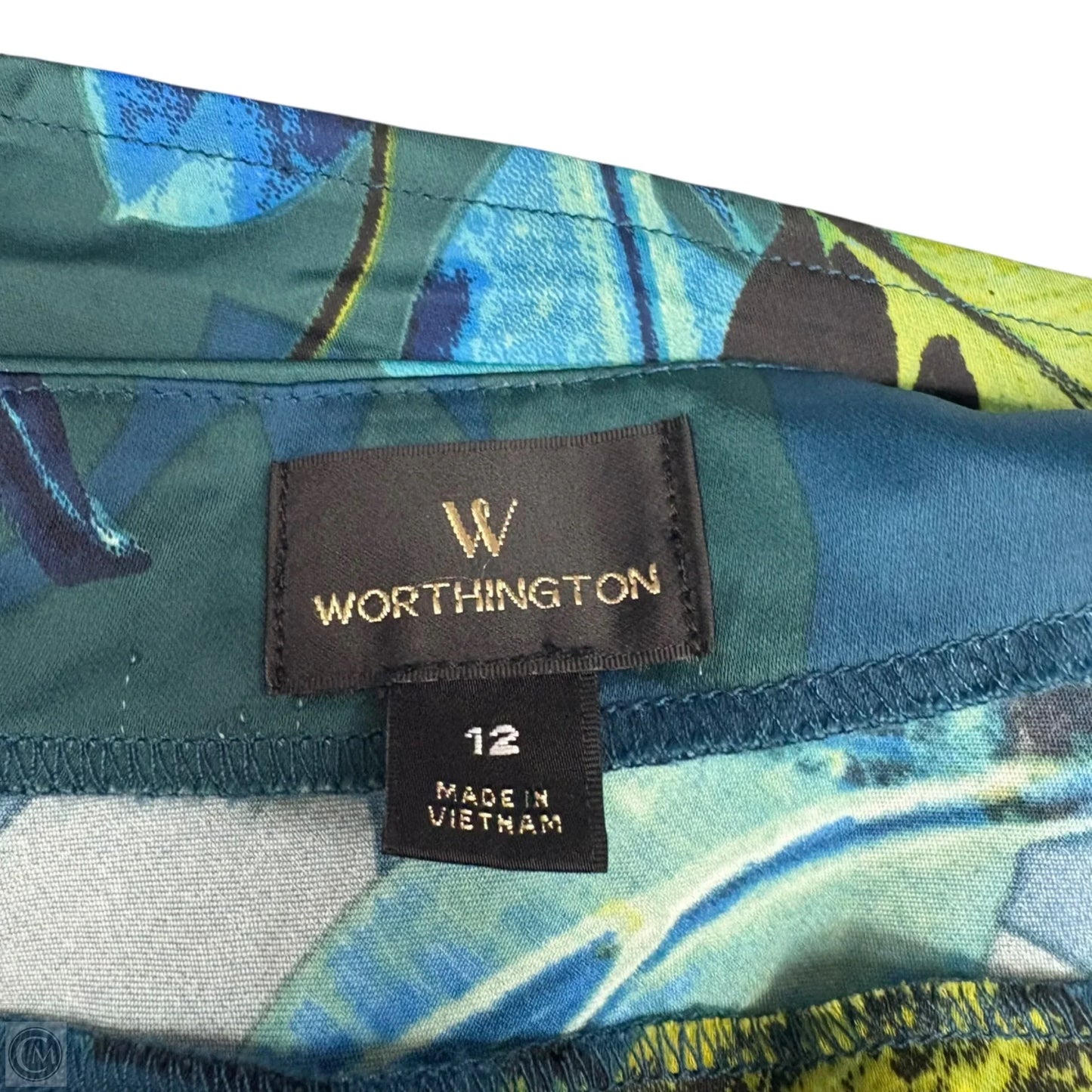 Skirt Midi By Worthington In Teal, Size: 12