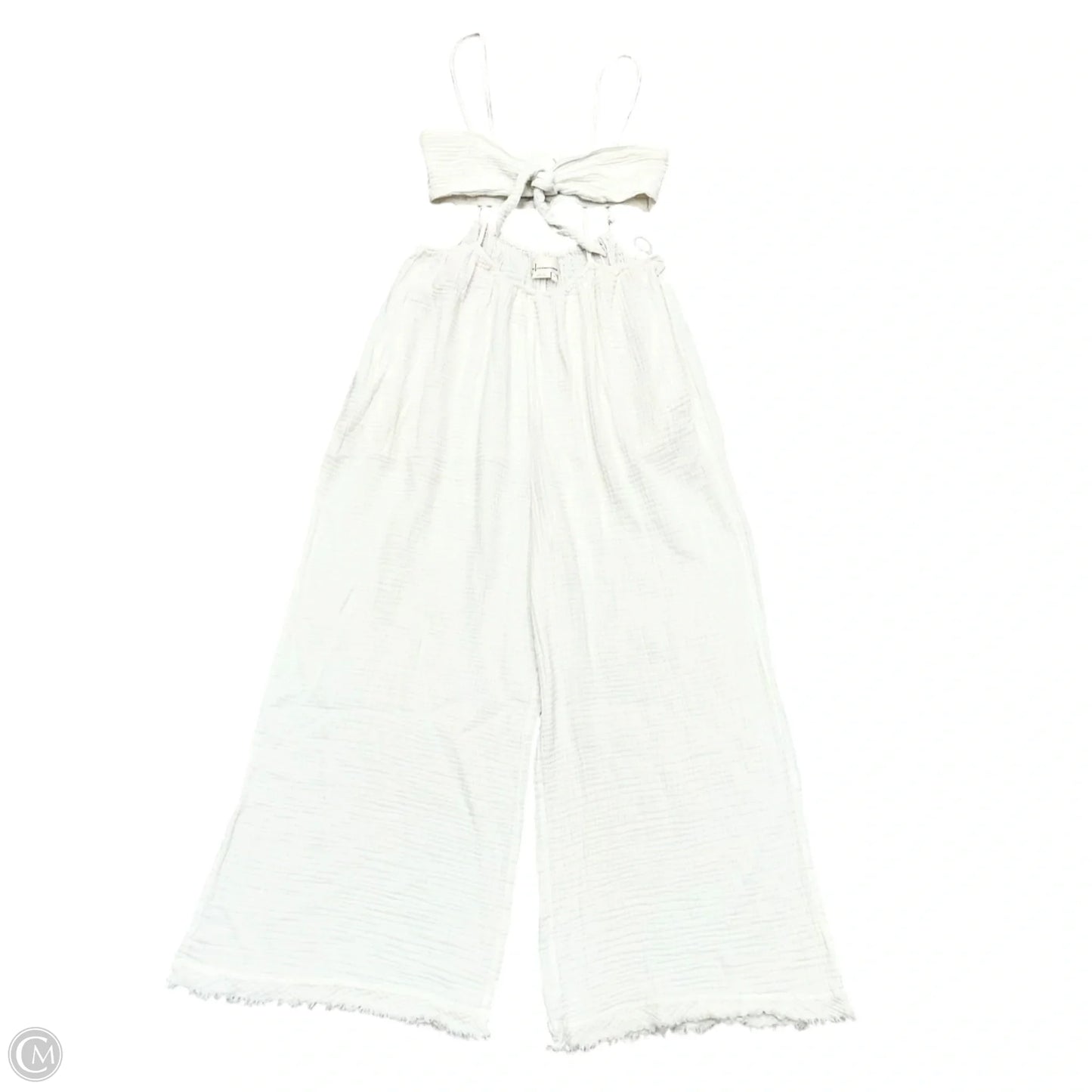 Jumpsuit By Anthropologie In Ivory, Size: Xs