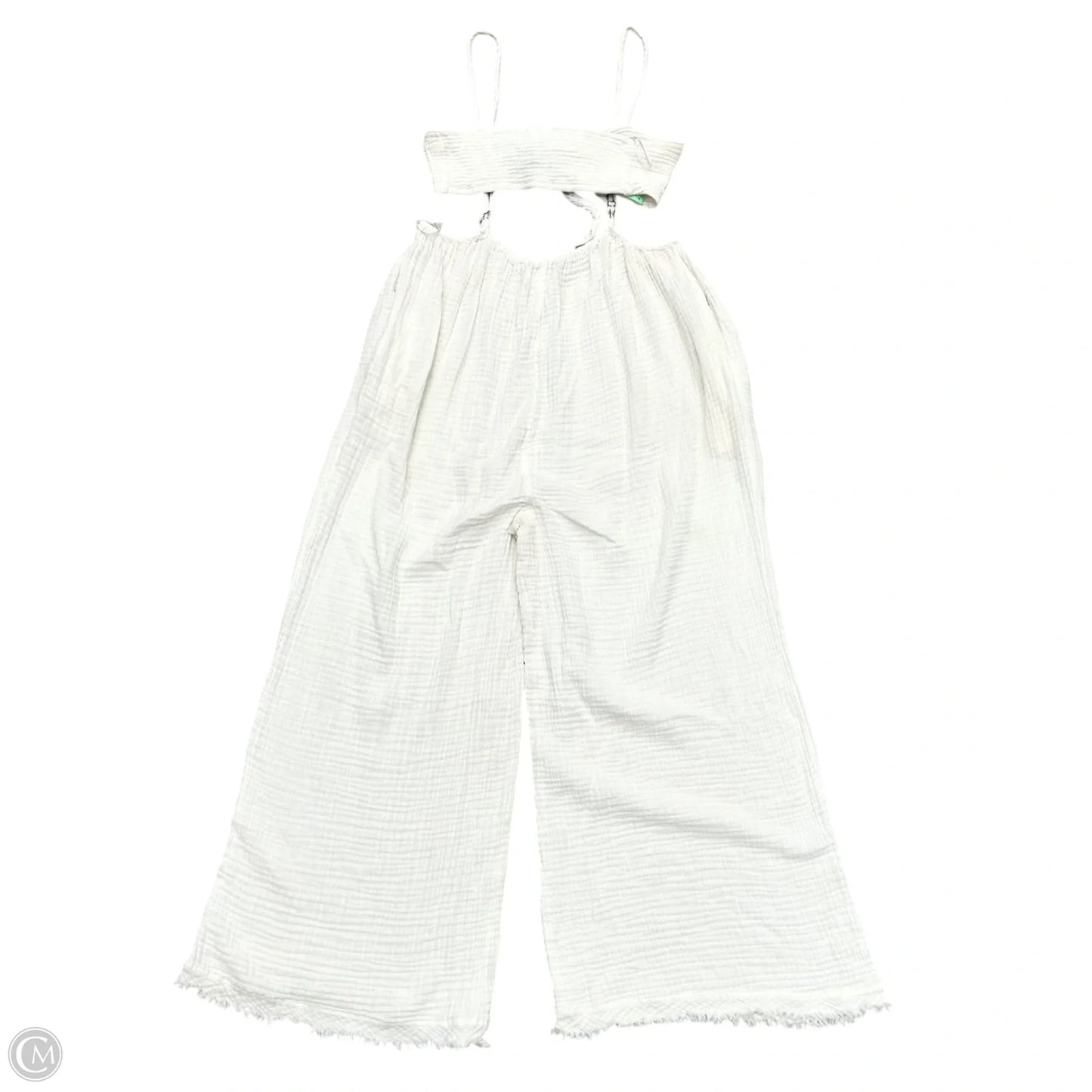 Jumpsuit By Anthropologie In Ivory, Size: Xs