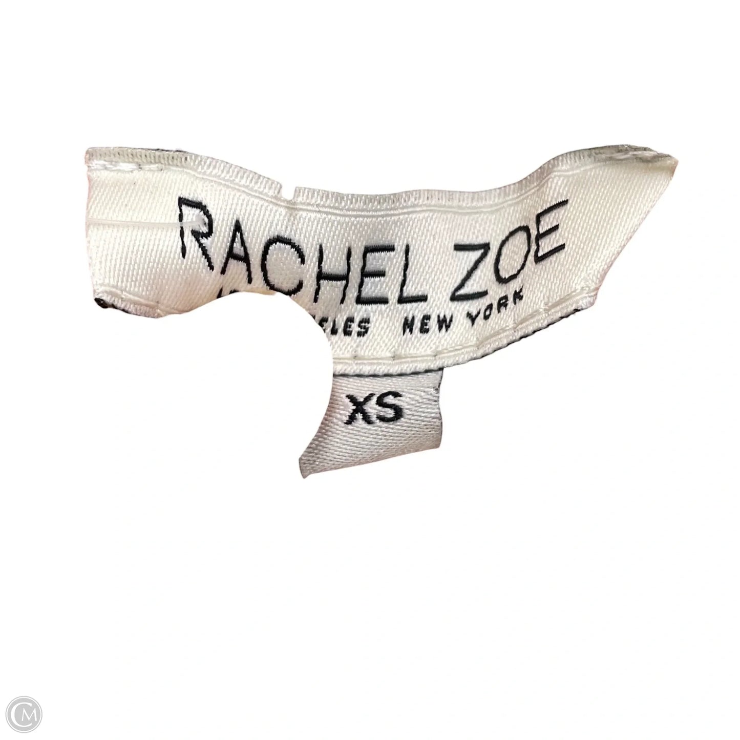 Blouse Long Sleeve By Rachel Zoe In Orange & White, Size: Xs