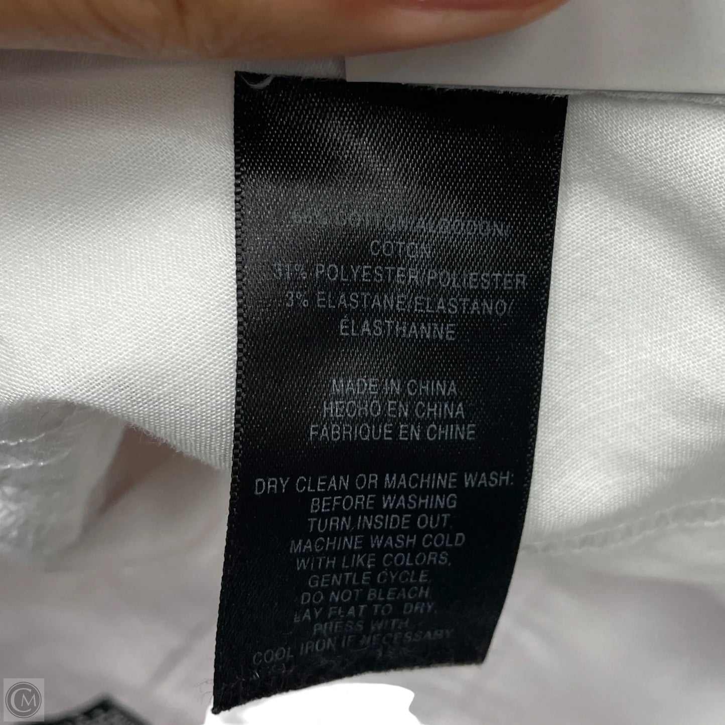 Shorts By Jones New York In White Denim, Size: 4