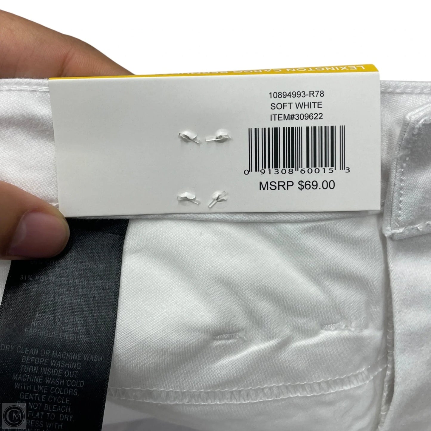 Shorts By Jones New York In White Denim, Size: 4
