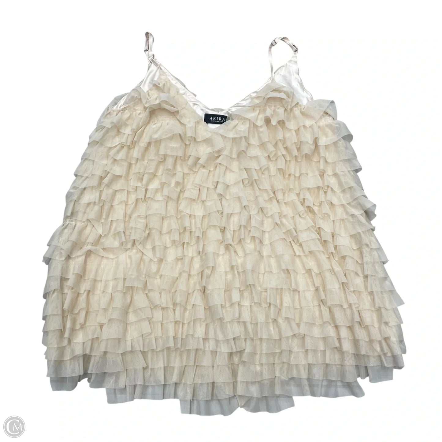 Dress Party Short By Akira In Cream, Size: S