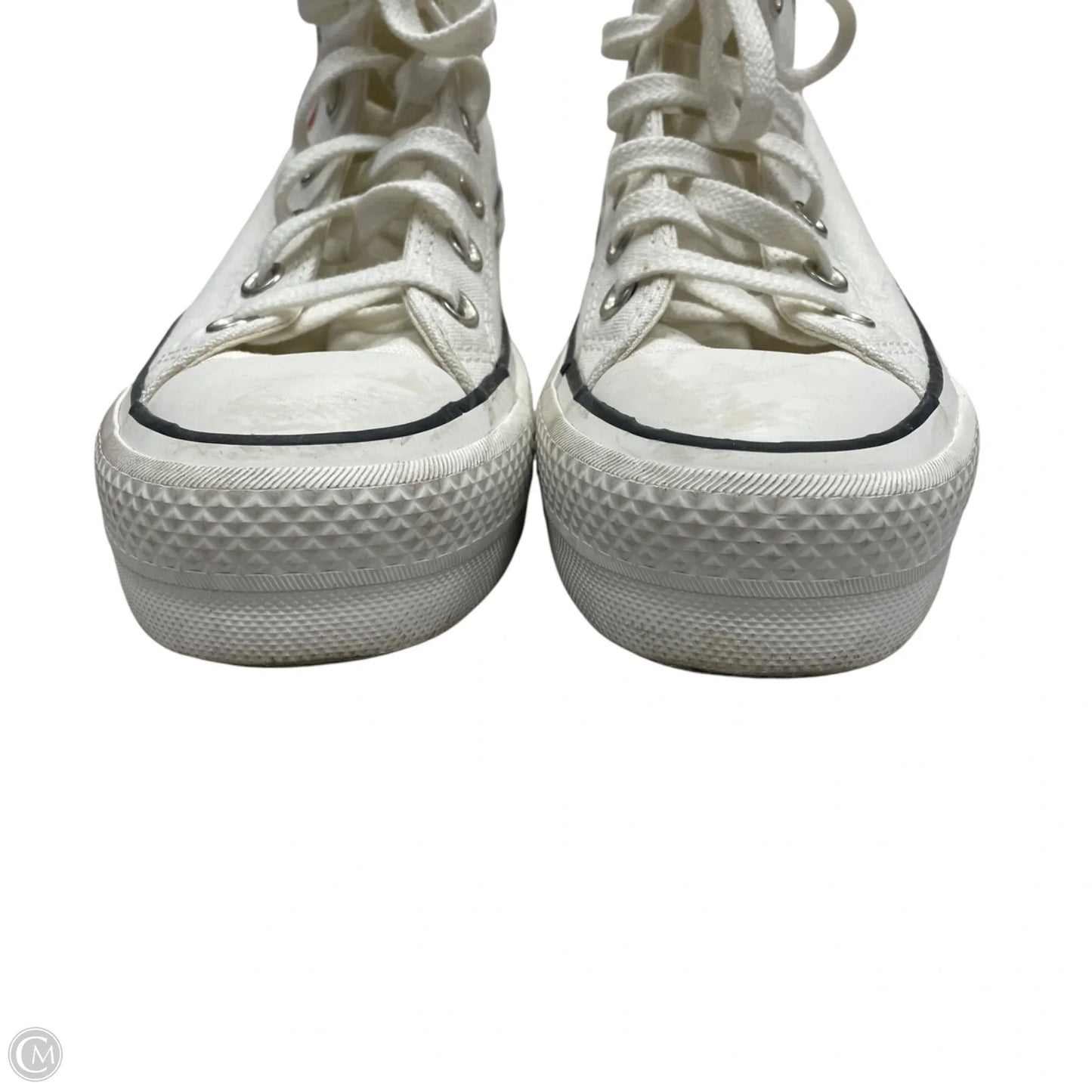 Shoes Sneakers Platform By Converse In White, Size: 5.5