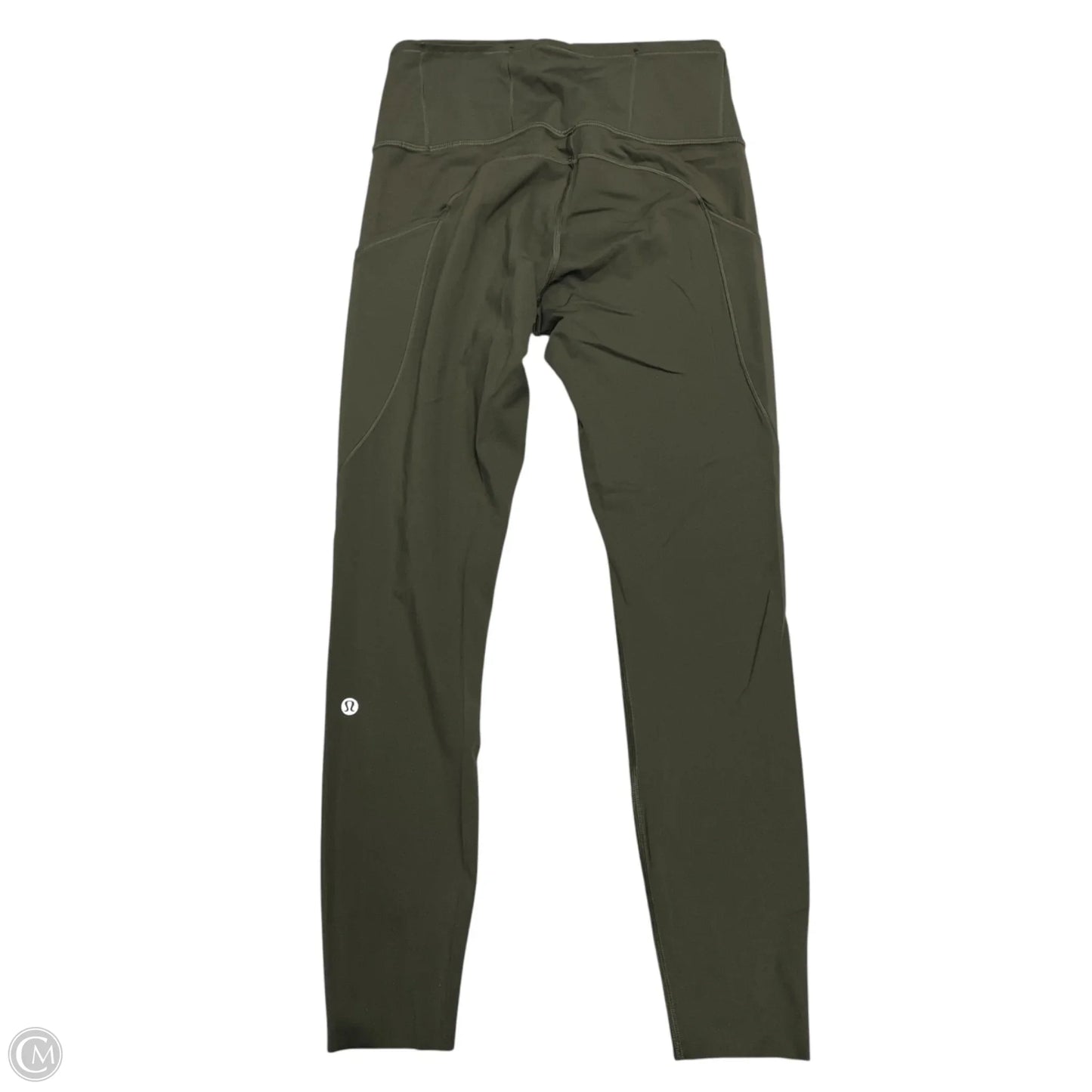 Athletic Leggings By Lululemon In Green, Size: S