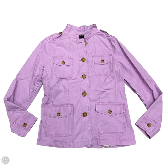 Jacket Other By Talbots In Purple, Size: S