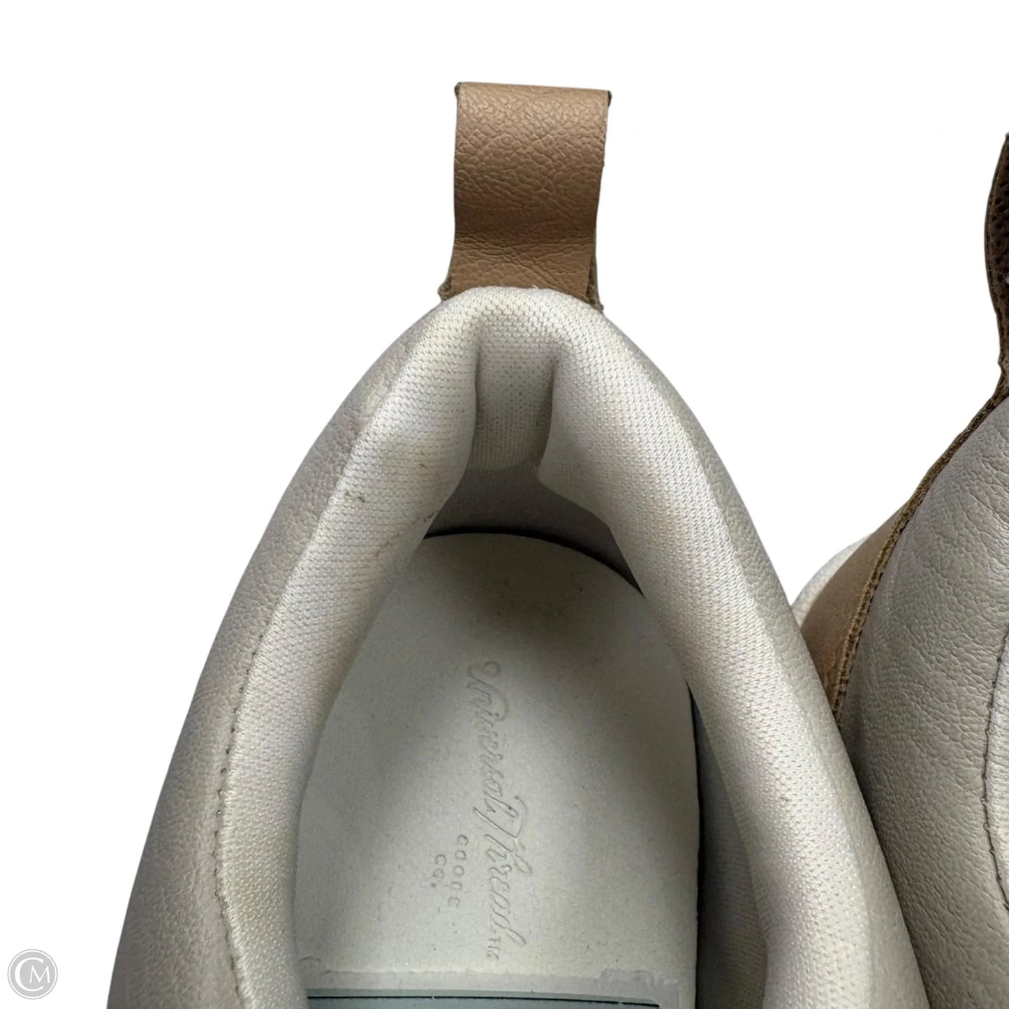Shoes Sneakers By Universal Thread In Tan & White, Size: 8