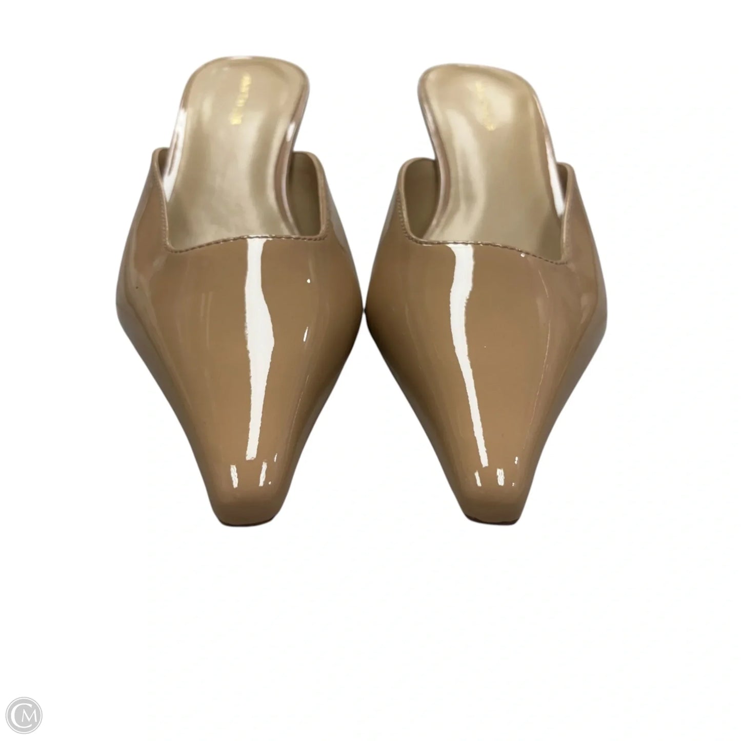 Shoes Heels Kitten By Ann Taylor In Tan, Size: 5.5