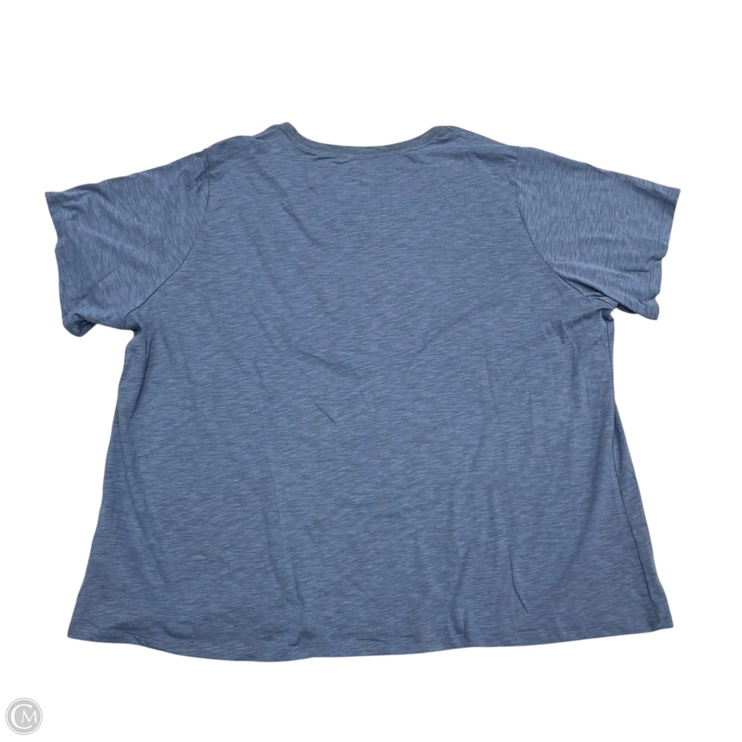 Athletic Top Short Sleeve By Nike Apparel In Blue, Size: 3x