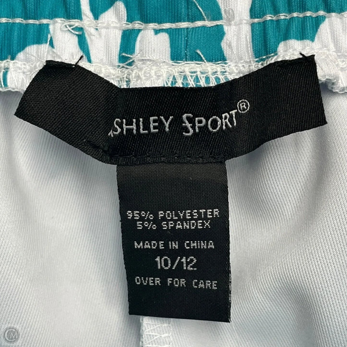 Shorts Set By Ashley Stewart In Blue & White, Size: M