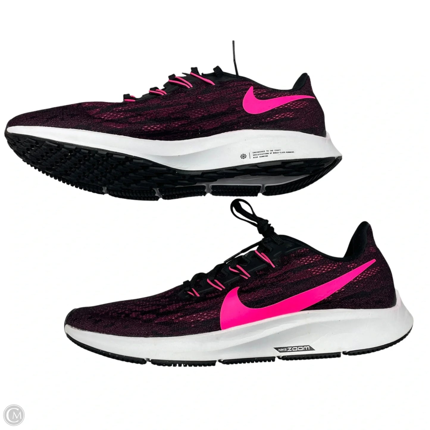 Shoes Athletic By Nike In Black & Pink, Size: 11