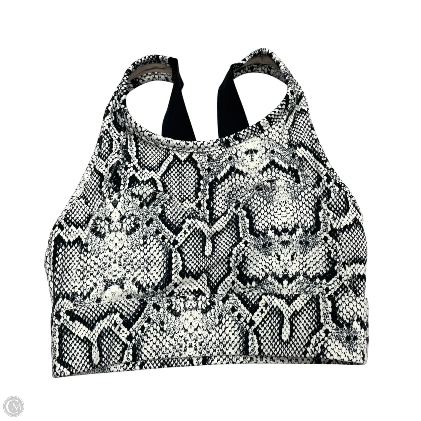 Athletic Bra By Varley In Snakeskin Print, Size: Xs