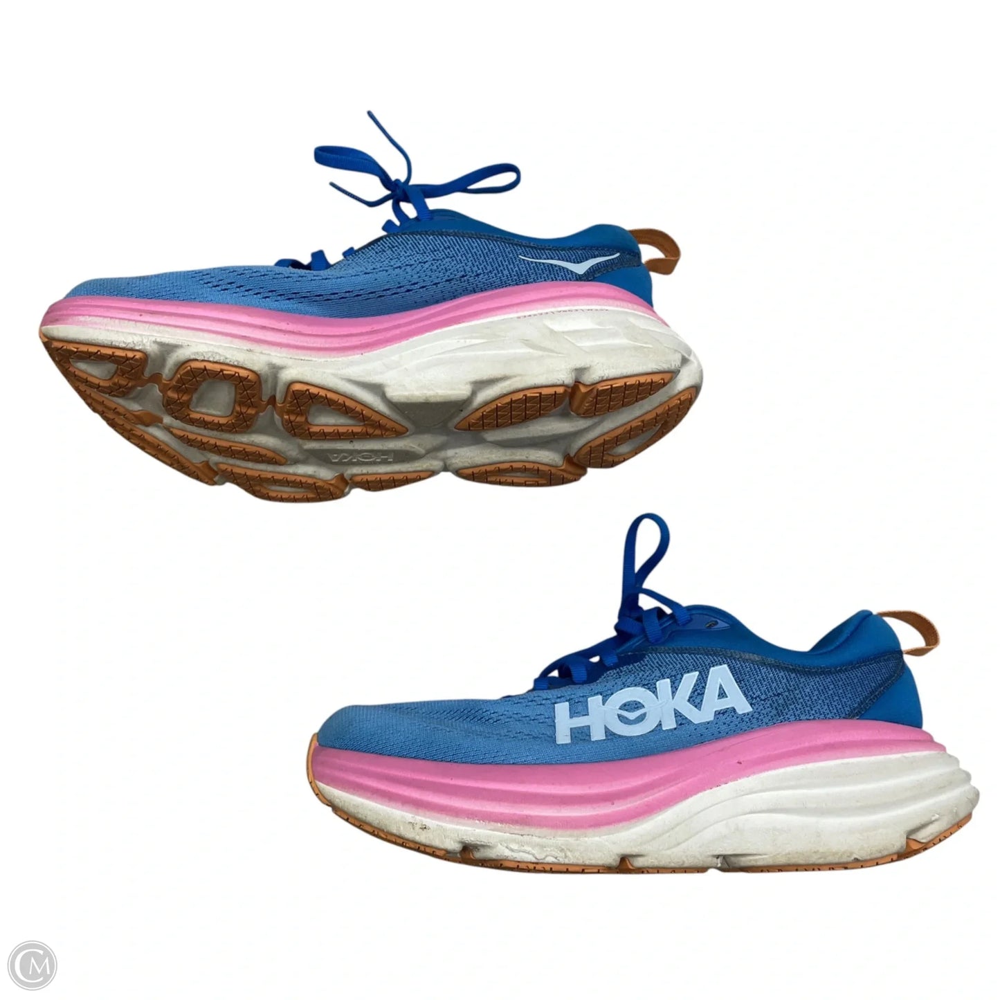 Shoes Athletic By Hoka In Blue & Pink, Size: 6
