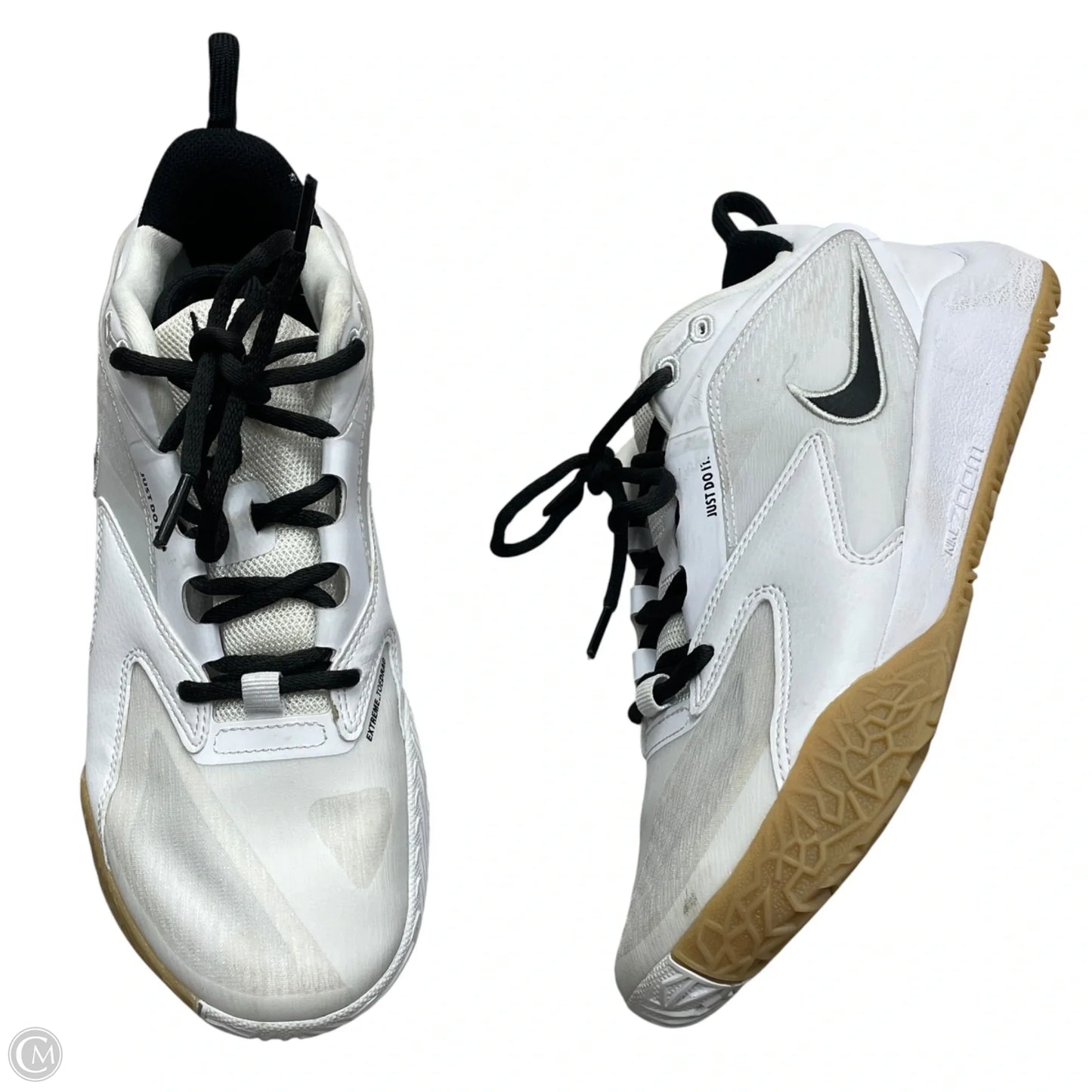Shoes Sneakers By Nike In Black & White, Size: 5.5