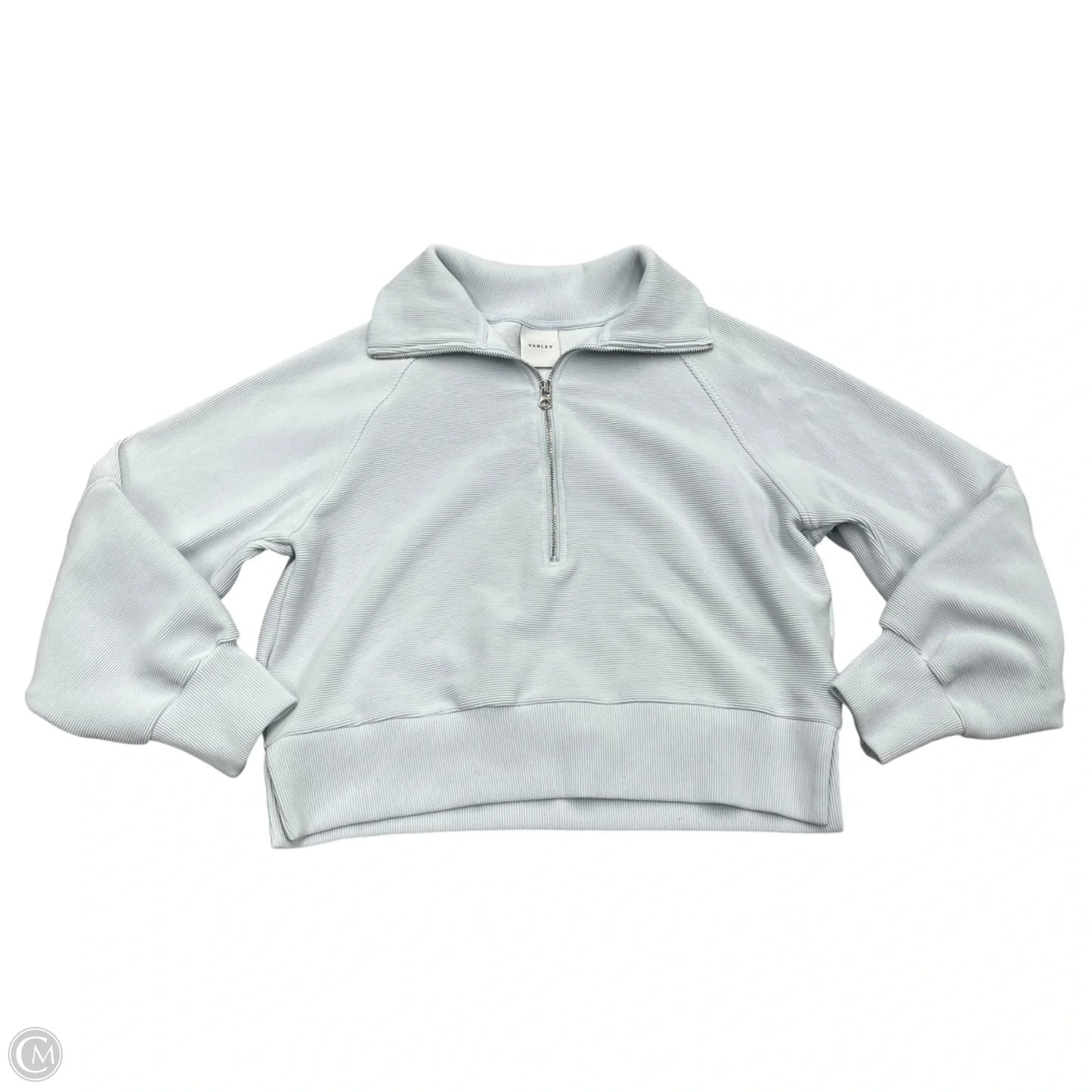 Athletic Sweatshirt Collar By Varley In Blue, Size: S