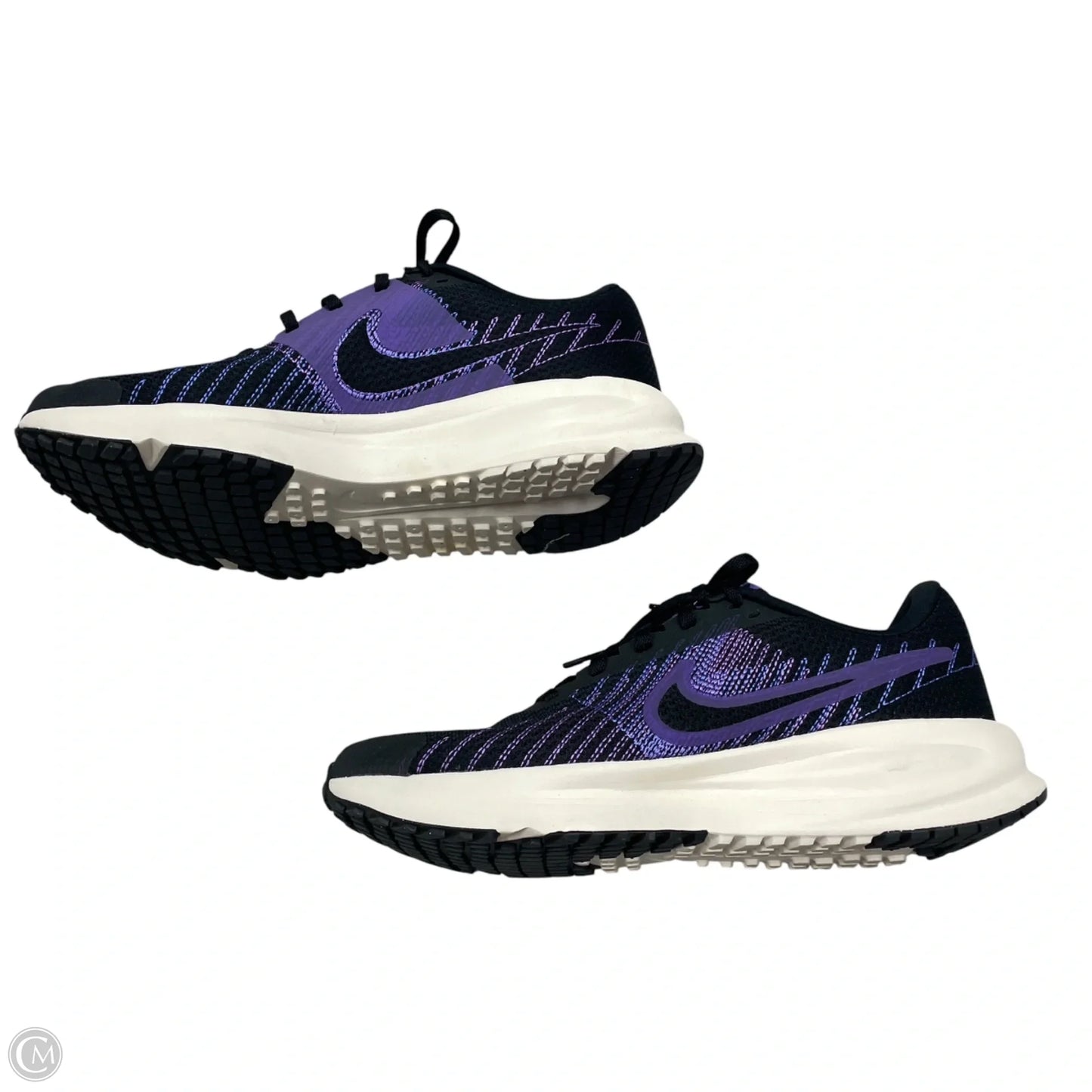 Shoes Athletic By Nike In Black & Purple, Size: 8