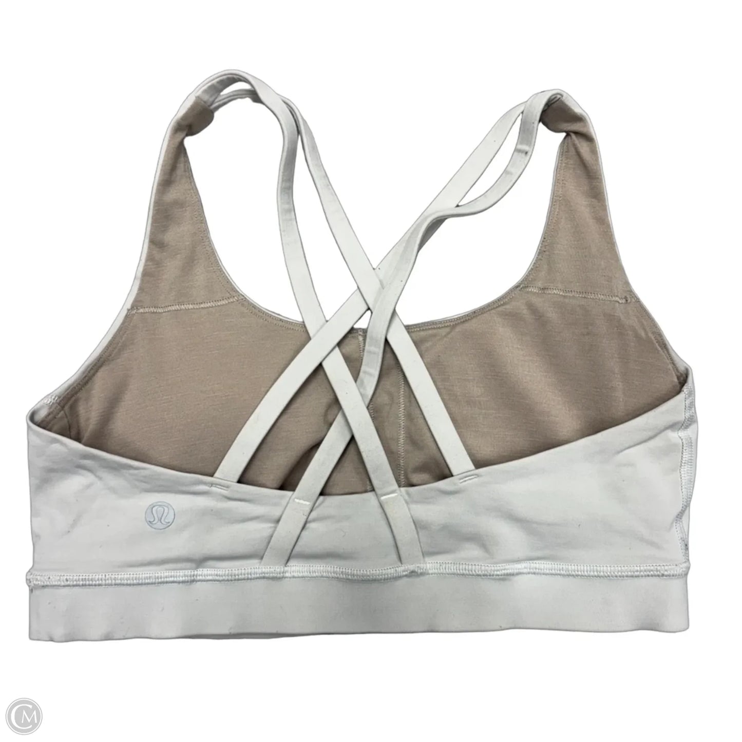 Athletic Bra By Lululemon In Ivory, Size: S