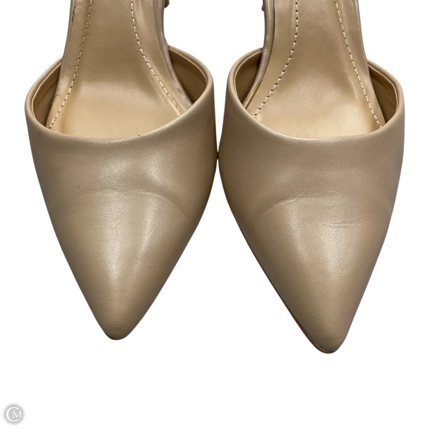 Shoes Heels Kitten By Cushionaire In Beige, Size: 9