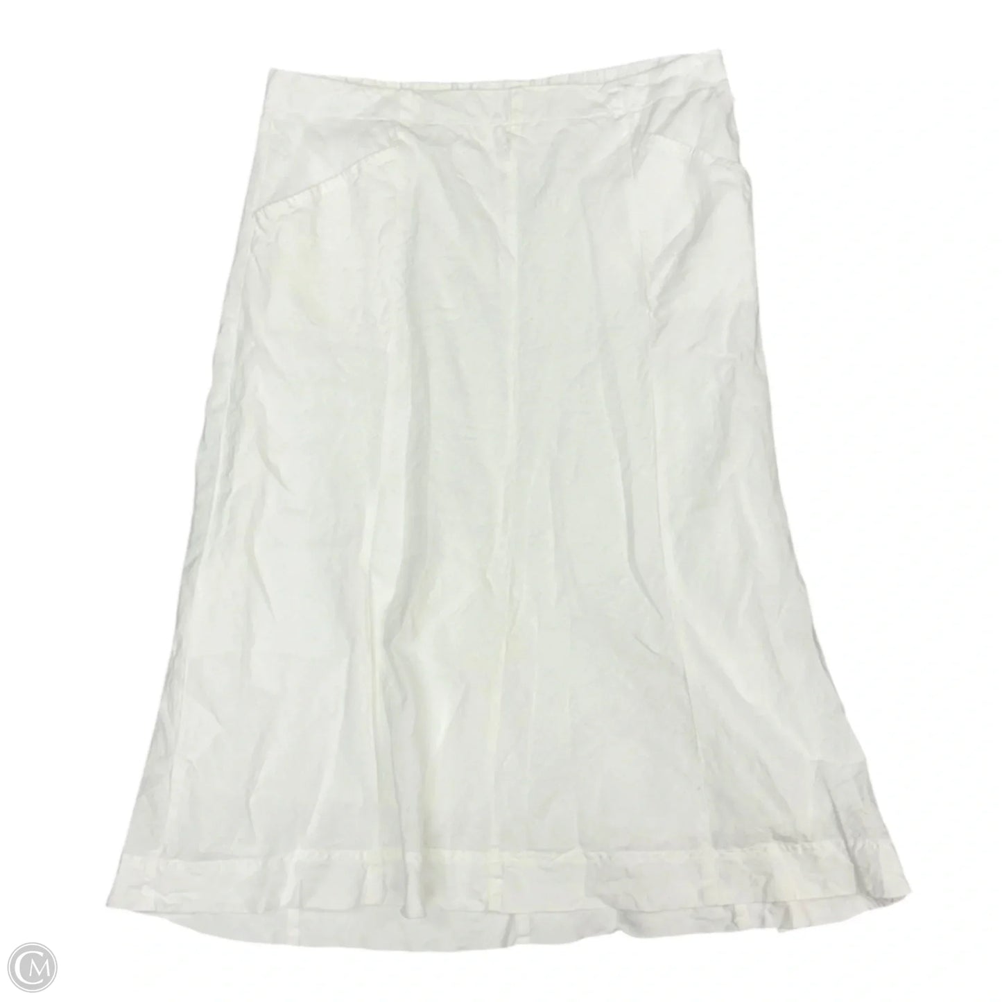 Skirt Maxi By J. Jill In Ivory, Size: Mp