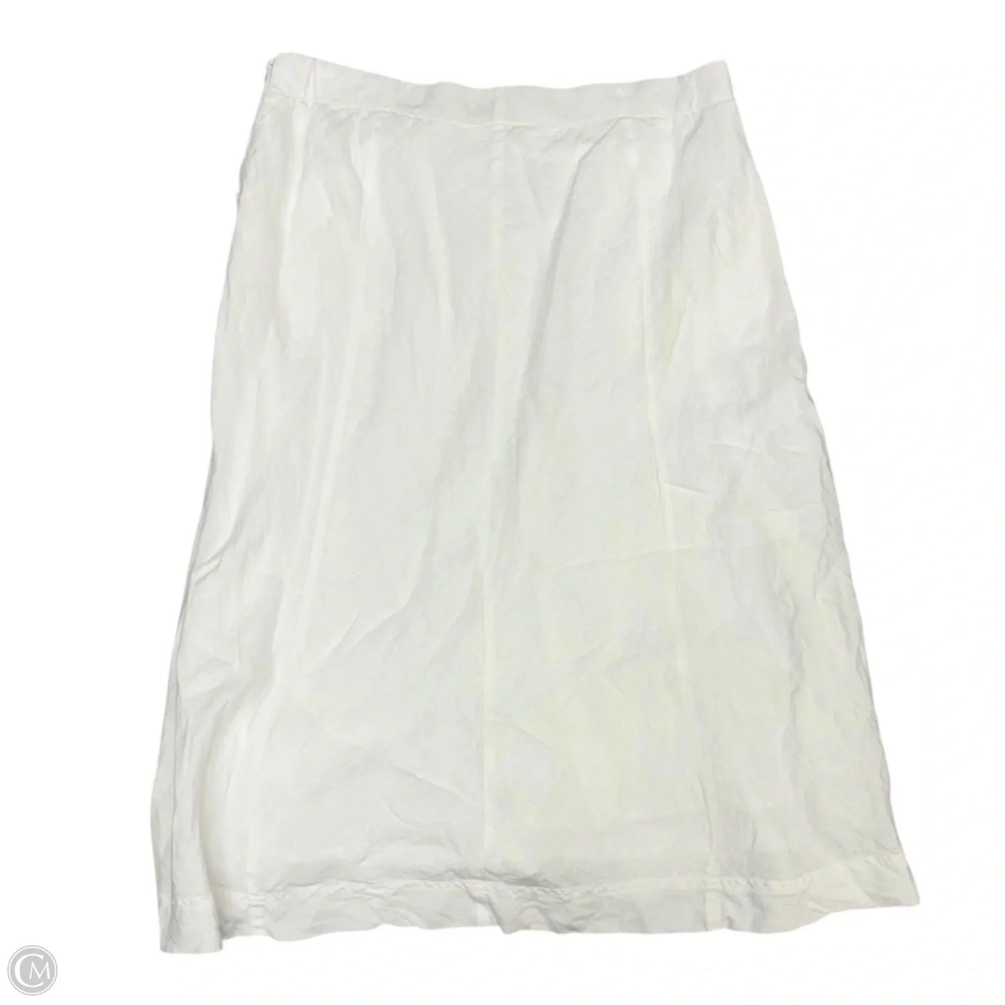 Skirt Maxi By J. Jill In Ivory, Size: Mp