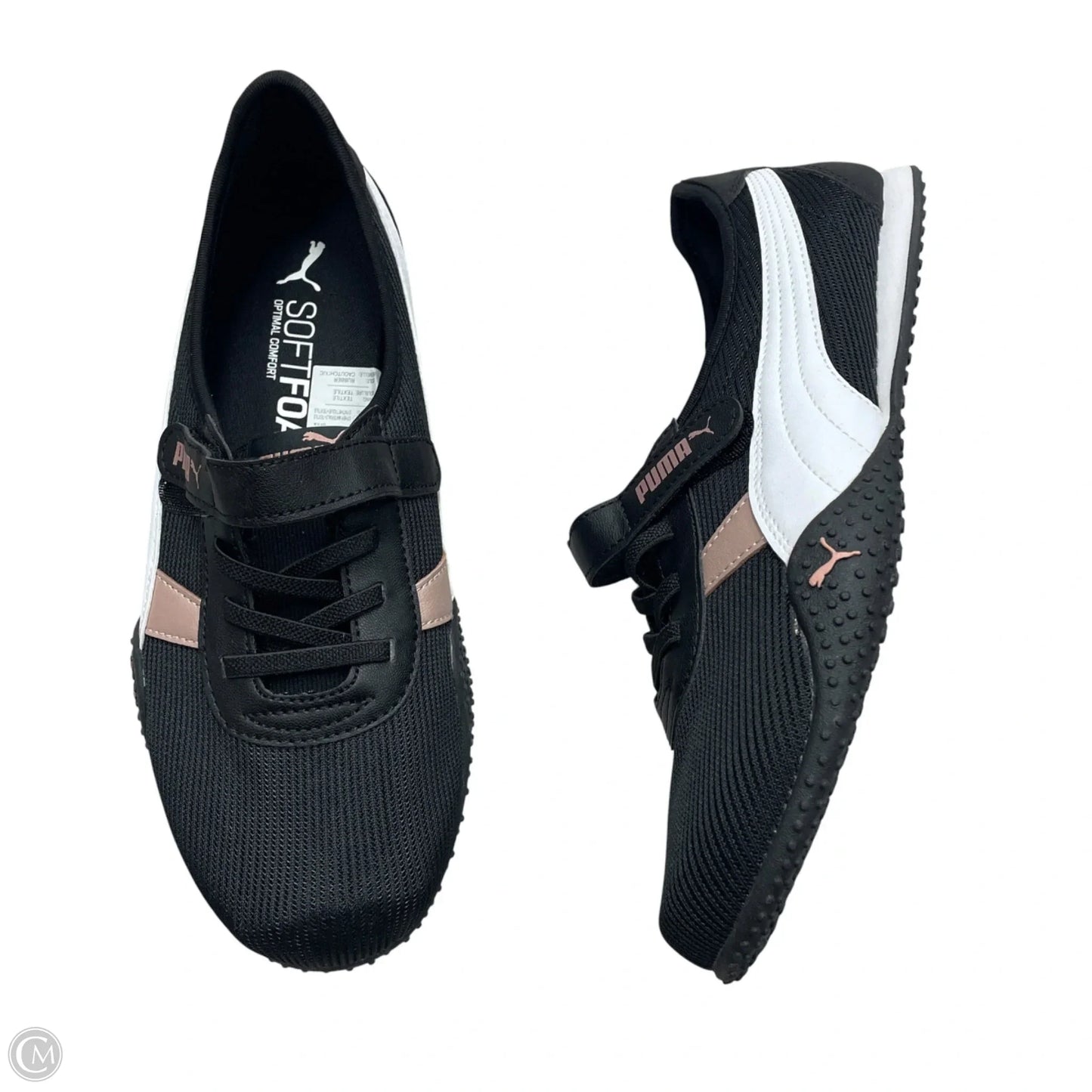 Shoes Sneakers By Puma In Black & White, Size: 9
