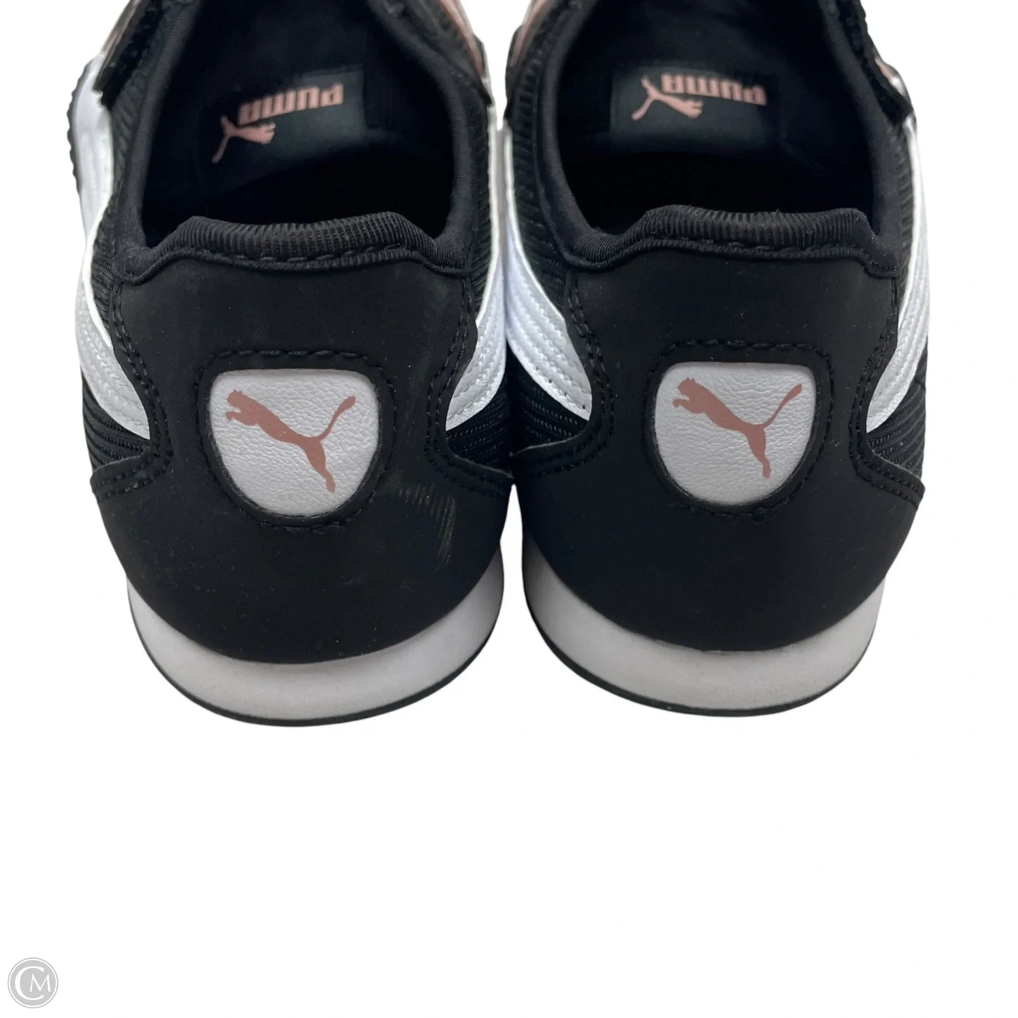 Shoes Sneakers By Puma In Black & White, Size: 9