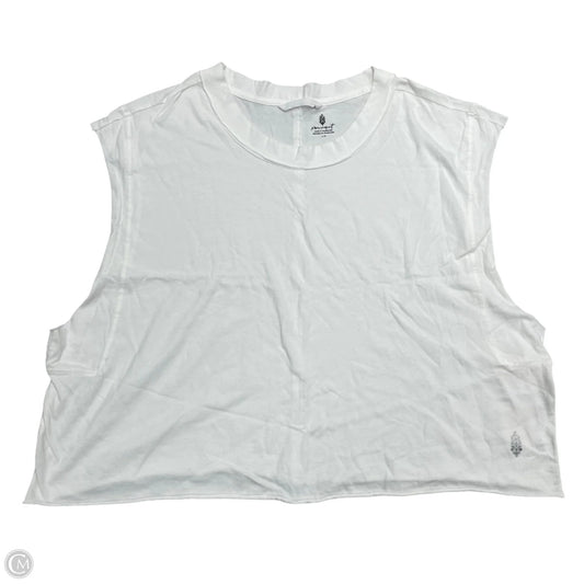 Top Sleeveless By Free People In White, Size: L