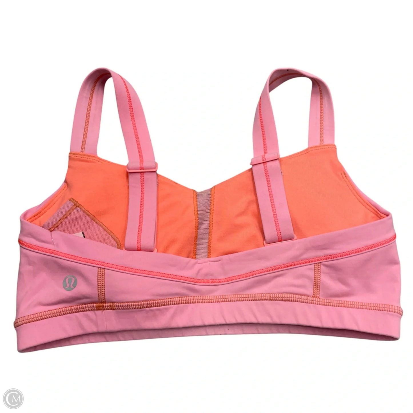 Athletic Bra By Lululemon In Pink, Size: M