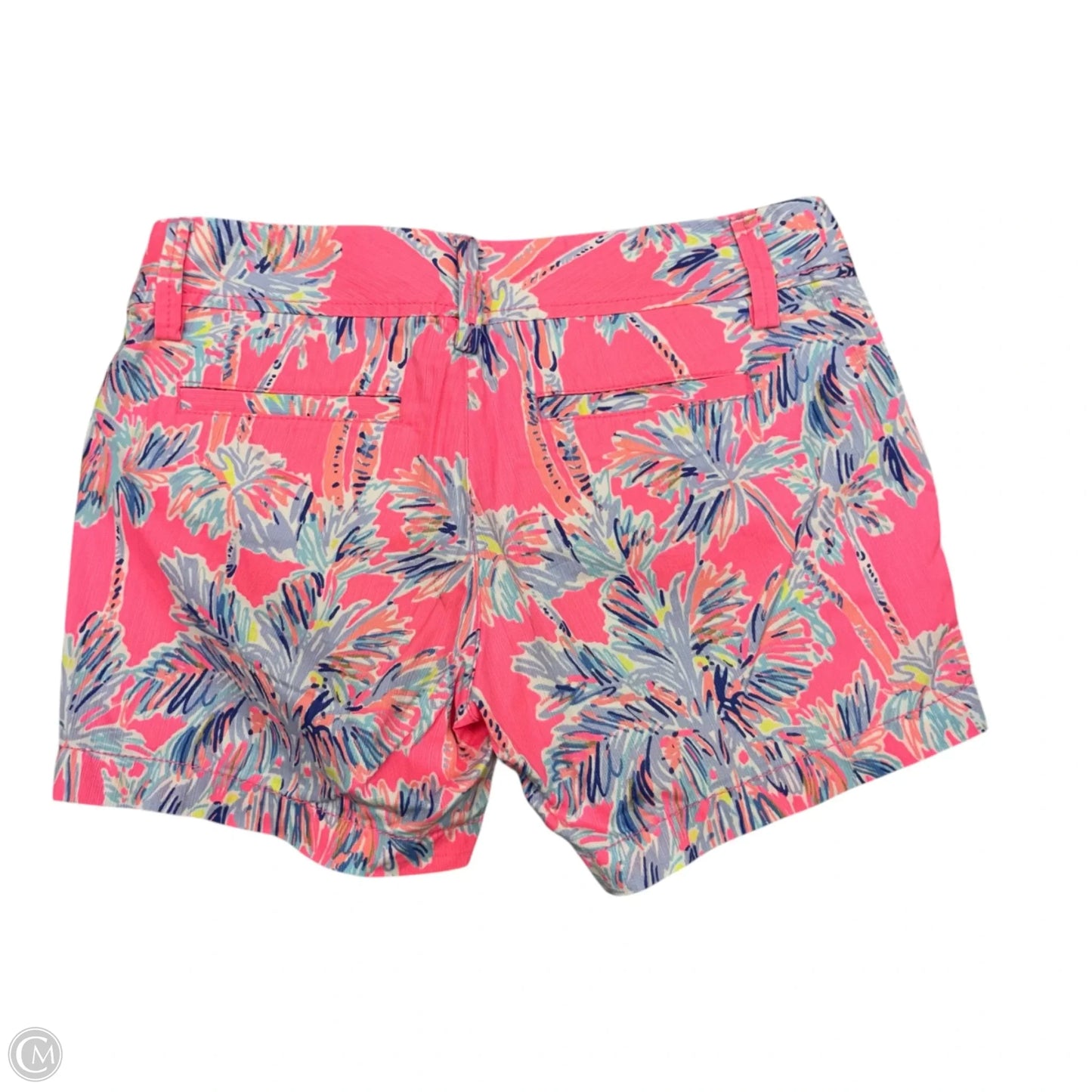 Shorts Designer By Lilly Pulitzer In Blue & Pink, Size: 0