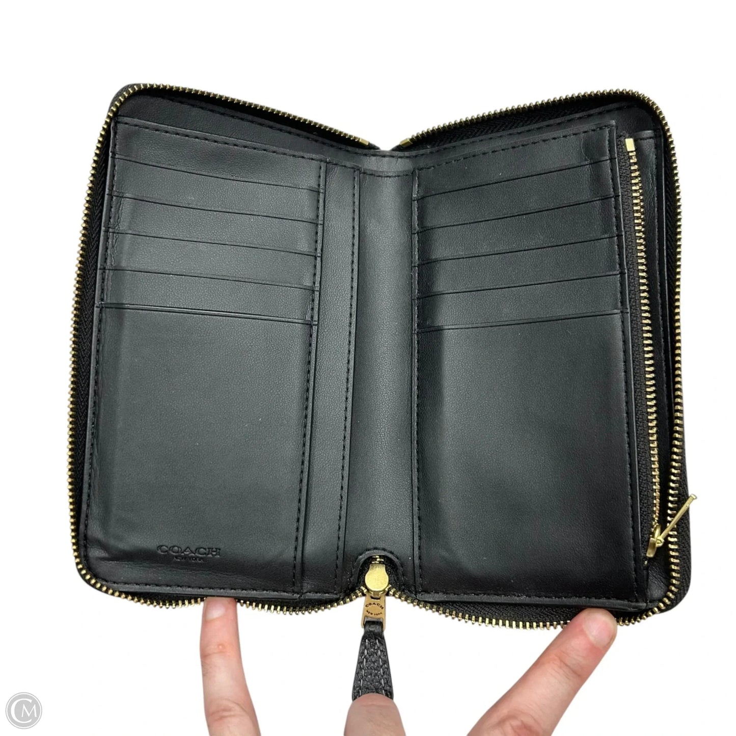 Wallet Designer By Coach, Size: Small