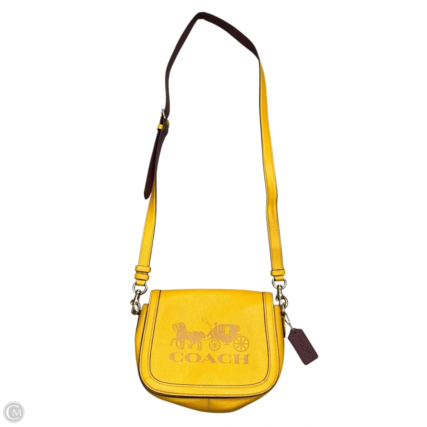 Crossbody Designer By Coach, Size: Small