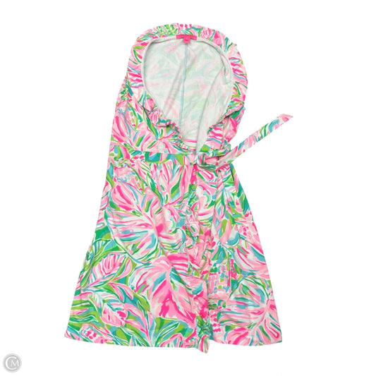 Dress Designer By Lilly Pulitzer In Green & Pink, Size: S