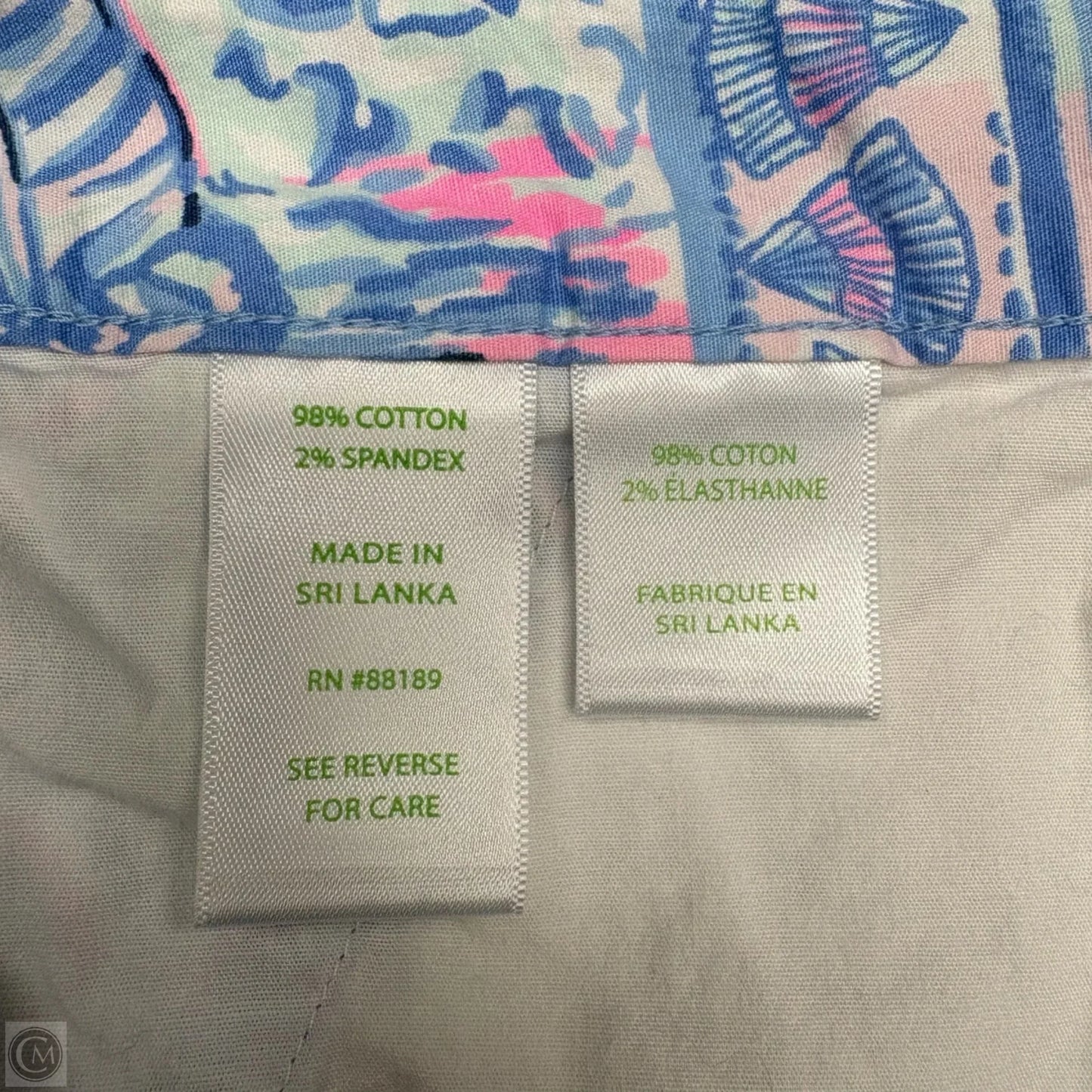 Shorts Designer By Lilly Pulitzer In Blue & Purple, Size: 16