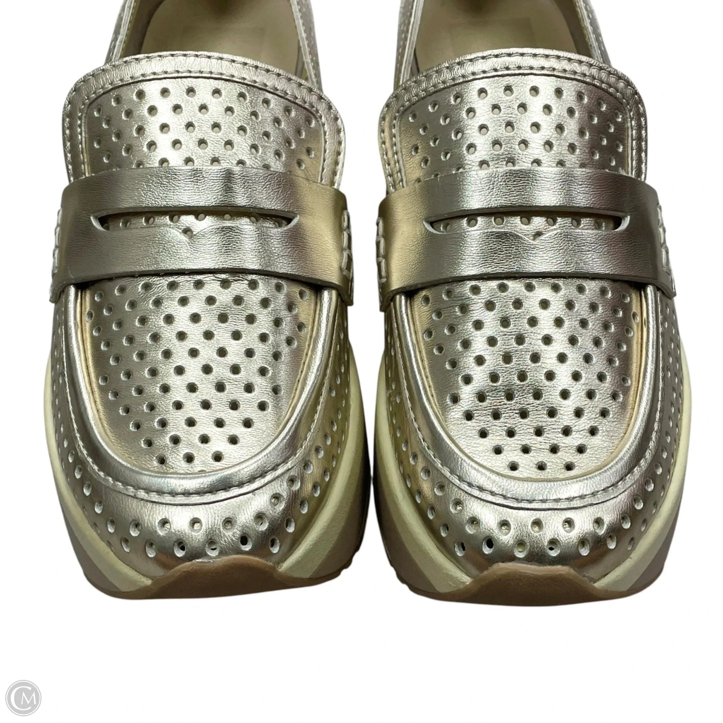 Shoes Heels Platform By Dolce Vita In Gold, Size: 7