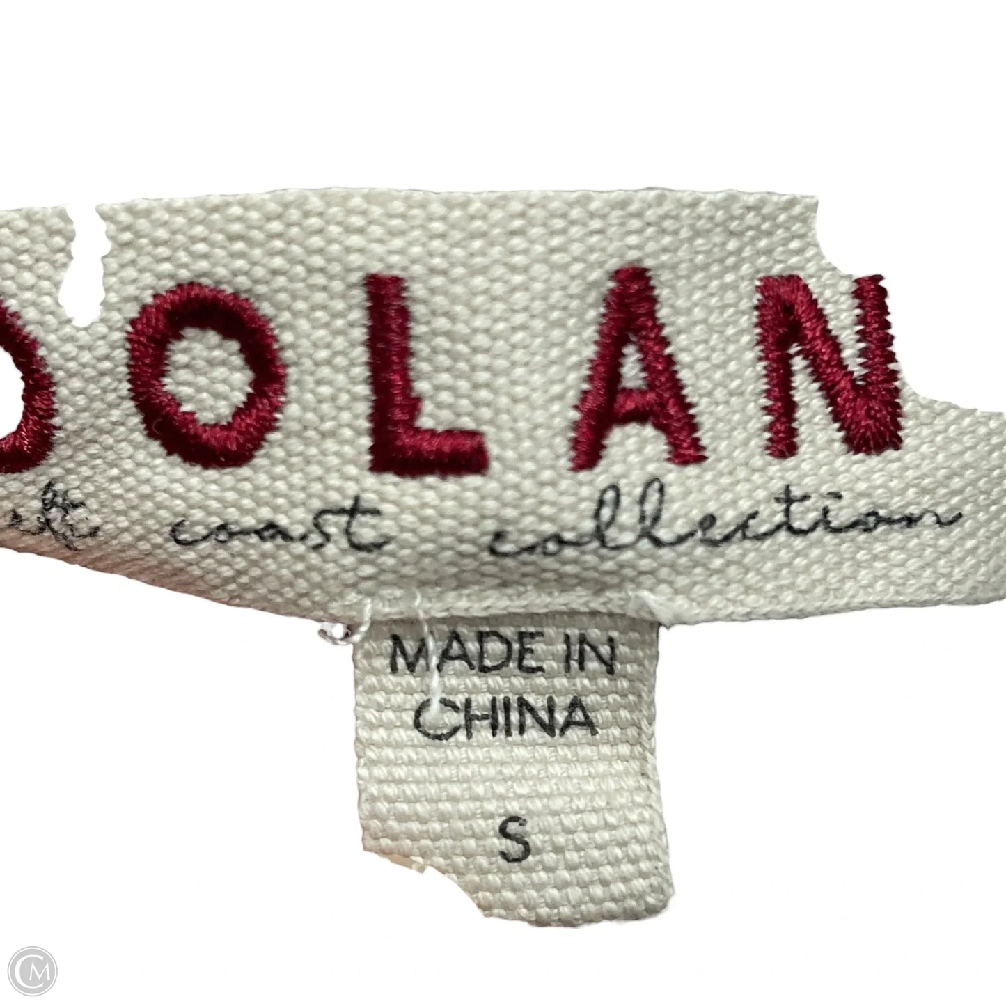 Sweatshirt Crewneck By Dolan Left Coast In Pink & Tan, Size: S