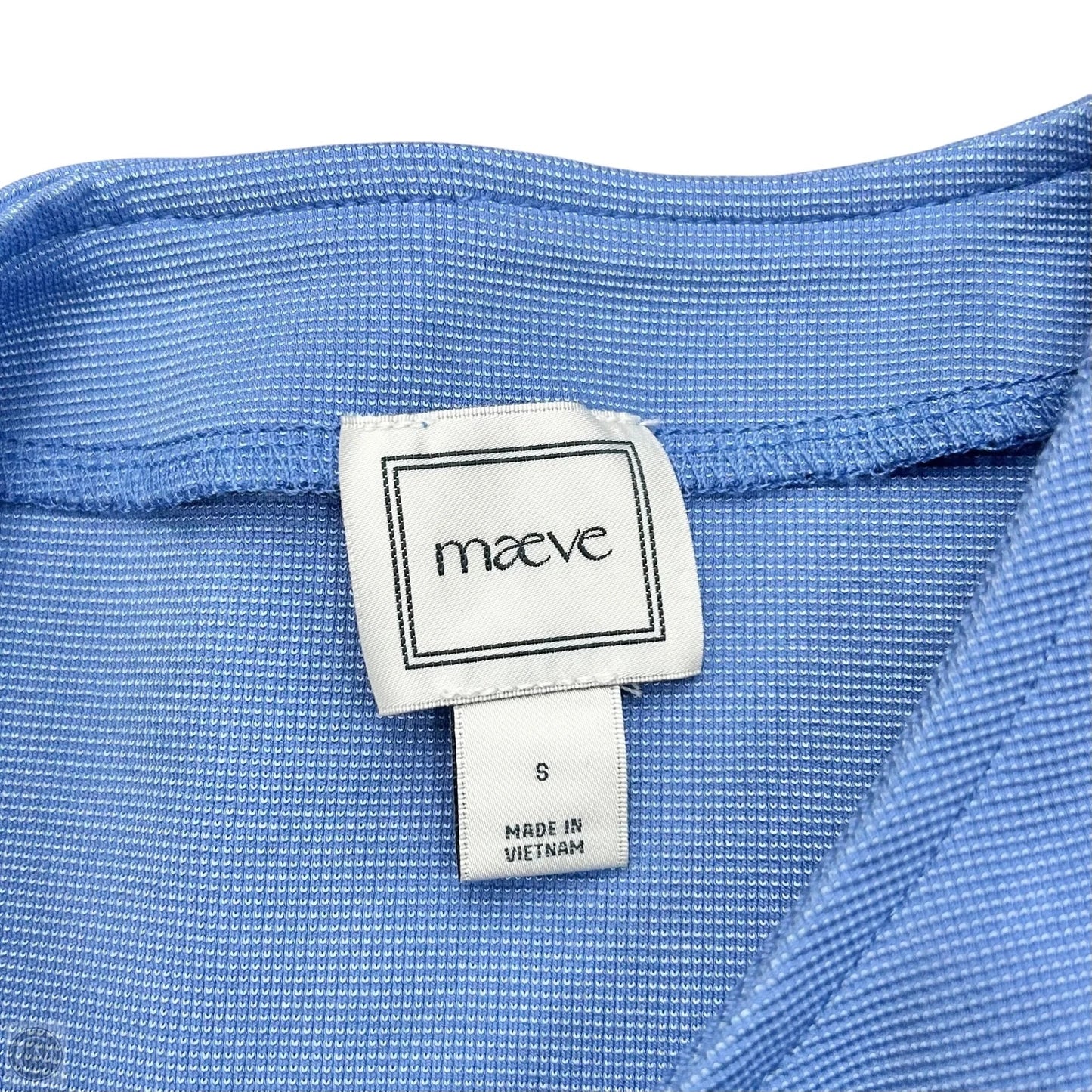 Top Sleeveless By Maeve In Blue, Size: S