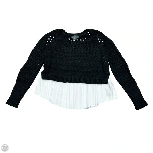 Top Long Sleeve By Maeve In Black, Size: S