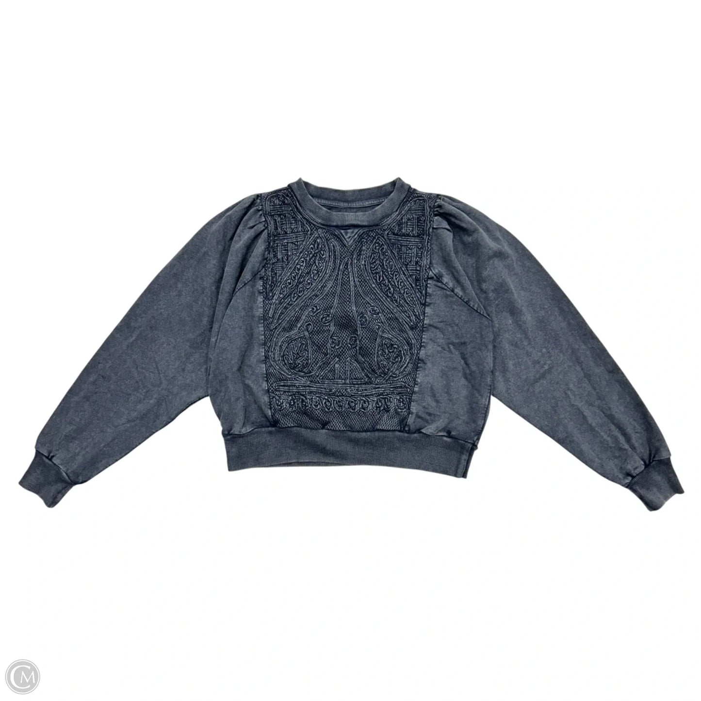 Sweatshirt Hoodie By Pilcro In Grey, Size: Xs