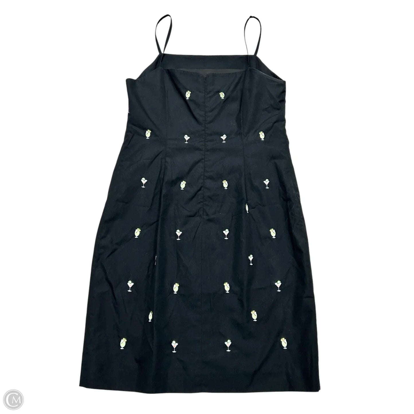 Dress Casual Midi By Brooks Brothers In Black, Size: L