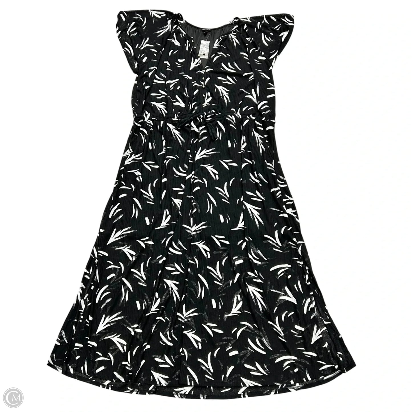 Dress Casual Maxi By Torrid In Black & White, Size: 4x