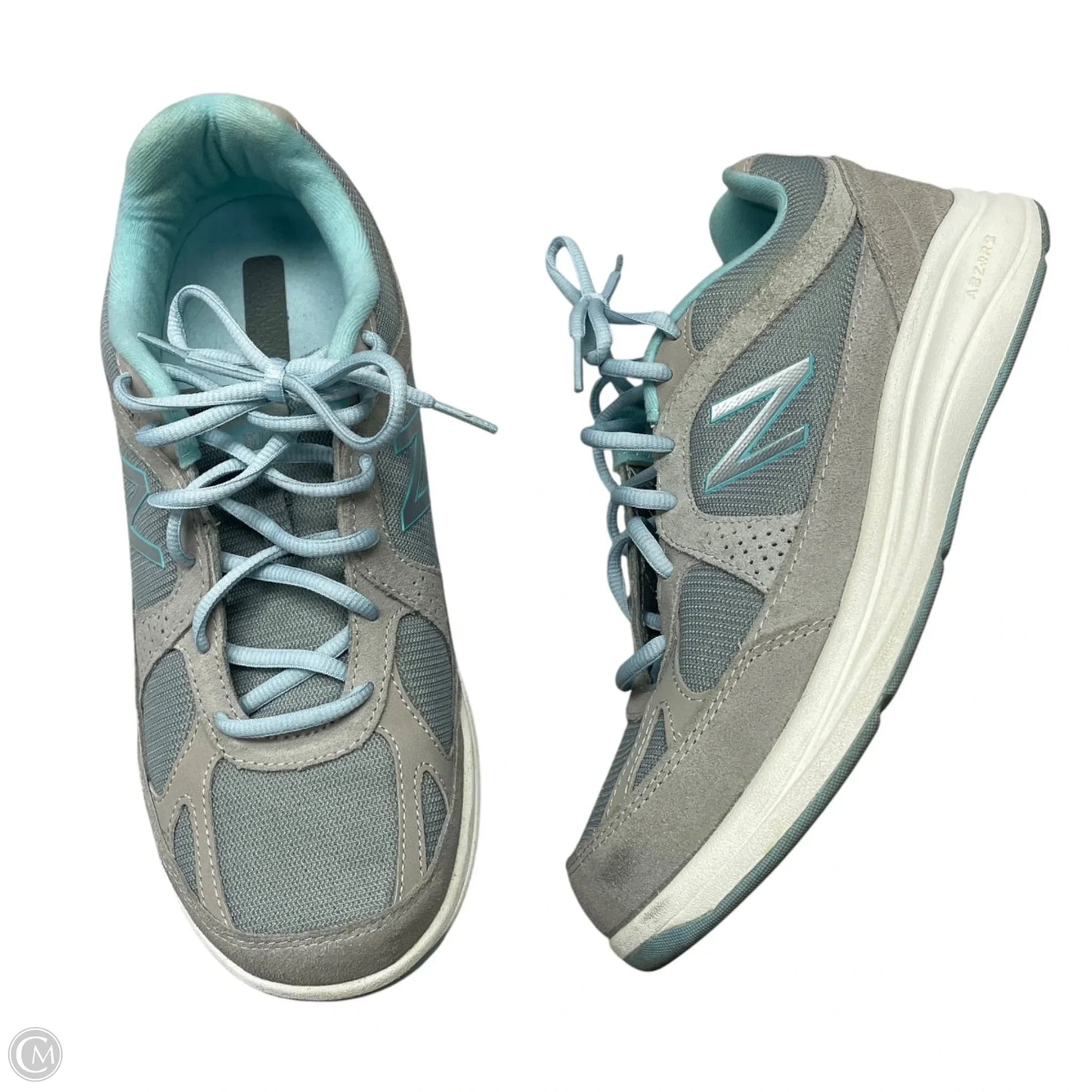 Shoes Athletic By New Balance In Blue & Grey, Size: 10