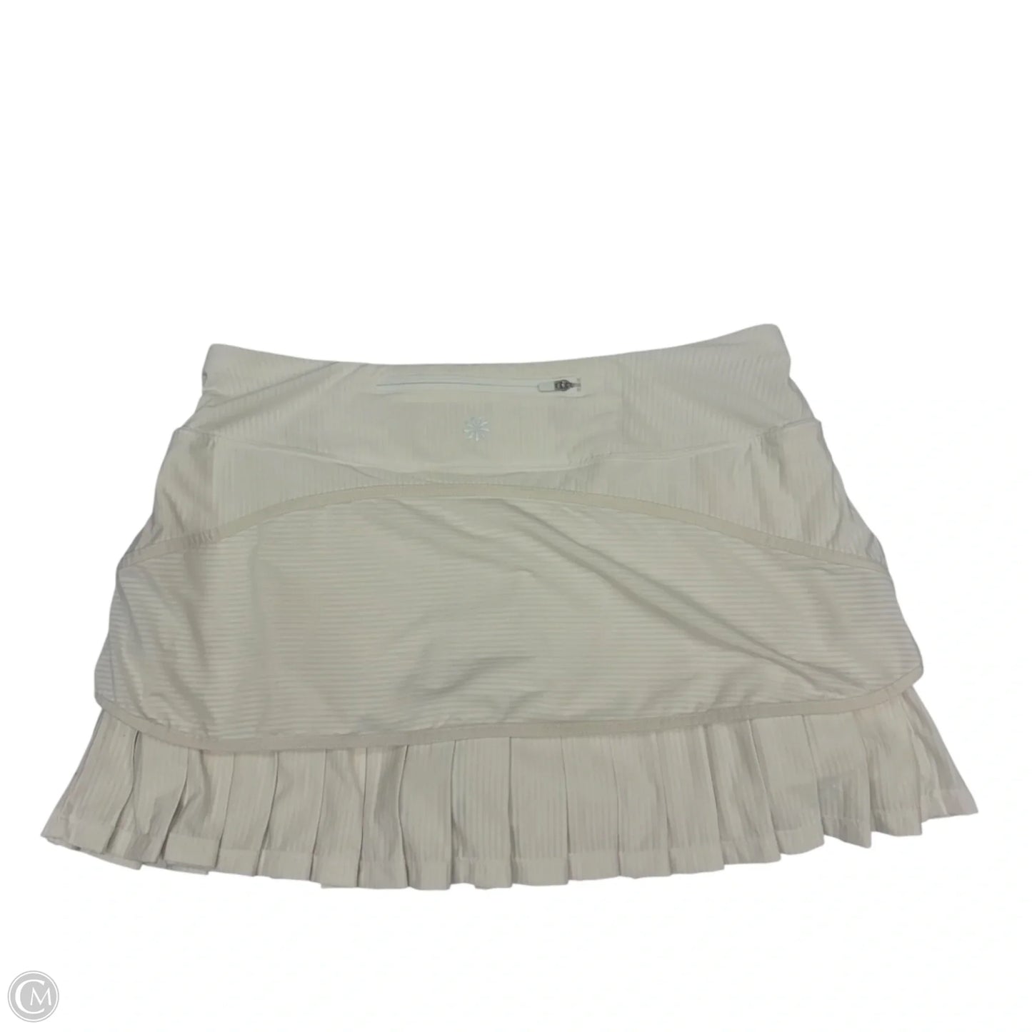 Athletic Skort By Athleta In Cream, Size: M