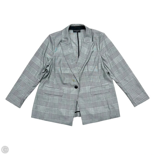 Blazer By Lane Bryant In Black & White, Size: 1Xp